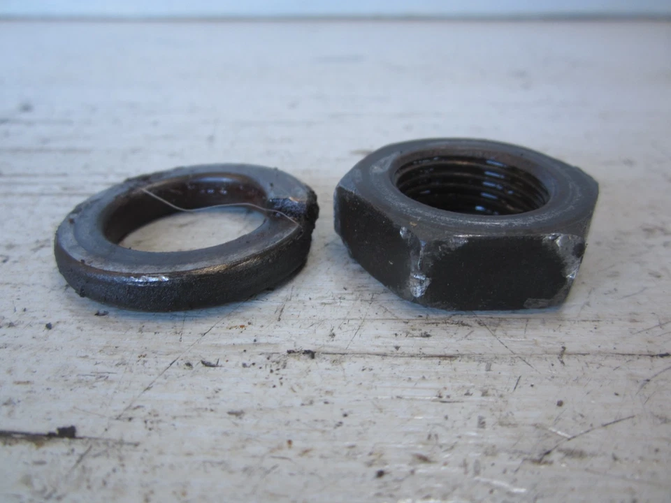 Caja de dirección Ford F250 F350 1987-2004 Pitman brazo bloqueo arandela y tuerca Foto 2 de 4