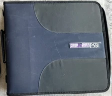 Crop in Style PSB 3-Ring Binder With Handle Storage Case Zippered Sticker/Craft 