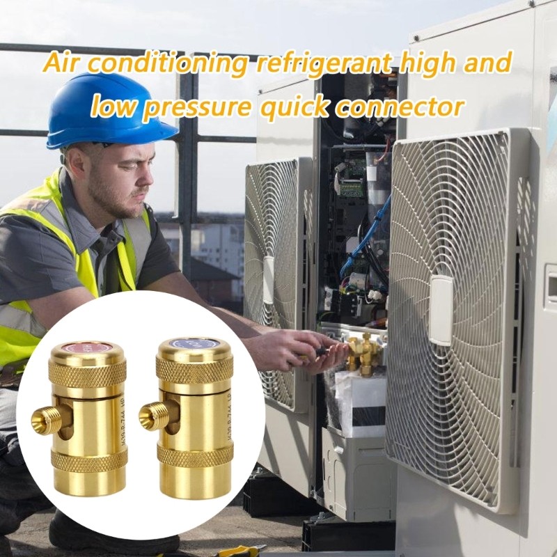 Refrigeration Line Quick Connect Fitting Corrosion Resistant Air ...