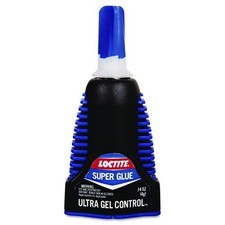 Loctite 1363589 Ultra Gel Control Super Glue, 0.14 oz, Dries Clear, 2/Pack