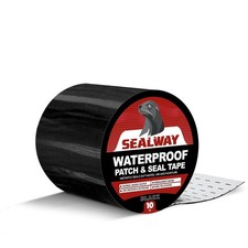 Black RV Roof Sealant Tape, 4" X 10' Waterproof Repair Seal Tape   Extra Thick,