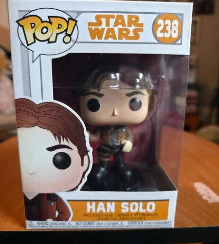 Funko Pop! Vinyl: Star Wars- Han Solo Movie Han Solo #238 Vaulted