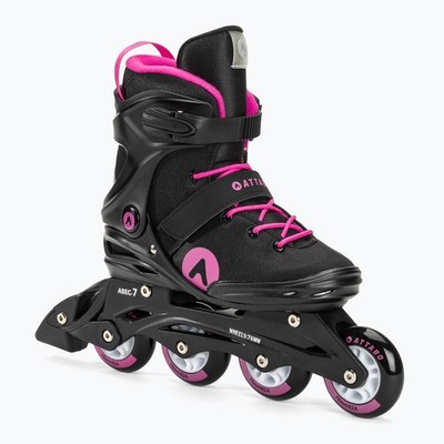 Damen Inlineskates Rollschuhe ATTABO Cyclone schwarz/rosa EU 36 Fitness-Skates
