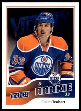 2011-12 Upper Deck Victory Colten Teubert Rookie Edmonton Oilers #292