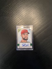 2020 Topps Gallery - Patrick Sandoval #120 Green /99 (RC) NM