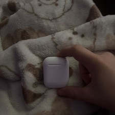 Apple AirPods Wireless Bluetooth Earbuds with Charging Case, Built-In Mic, White