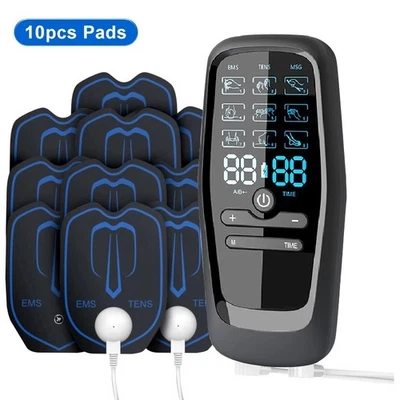 27 Modes Tens Unit Muscle Therapy Pain Relief Stimulator Machine Pulse Massager.