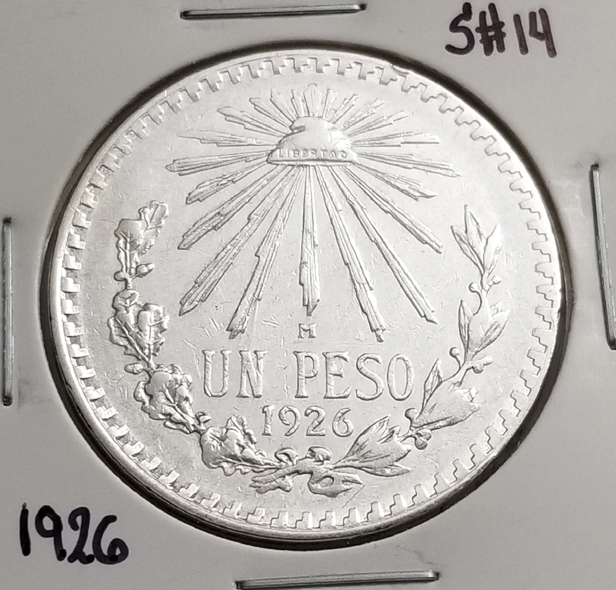 1 Peso 1926 Year Silver Mexican Coins (1905-Now) for sale | eBay