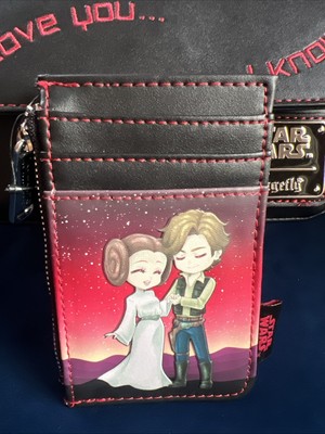 NWT Loungefly Leia Hoth Star Wars Empire Strikes Back Backpack + Wallet Set Loungefly Star Wars Leia Hoth Mini Backpack and Wallet Set  main image 3