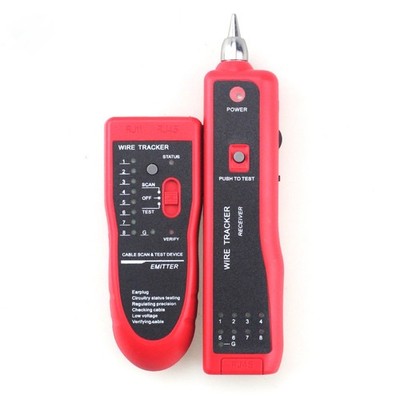 Kabeltester Kabelfinder Wire Tracker TM-9 Leitungstester für Netzwerk RJ45