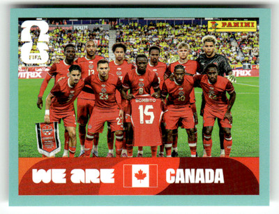 Panini 2026 World Cup WM America Sticker No. CAN 13 Kanada Team
