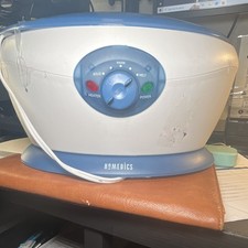 HoMedics ParaSpa Pro Paraffin Spa Temp Control 120 F 50W White/Blue PAR-100