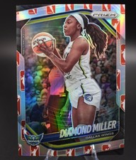 2025 Panini WNBA Prizm Diamond Miller #27 Logo Prizm Dallas Wings