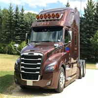 Edelstahl DachträGer +Led +Scheinwerfer FüR Kenworth K370 Vor 2014 Lkw