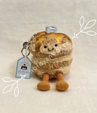 New Jellycat AMUSEABLES FRAN PANCAKES Bag Charm - BNWT 100 Genuine
