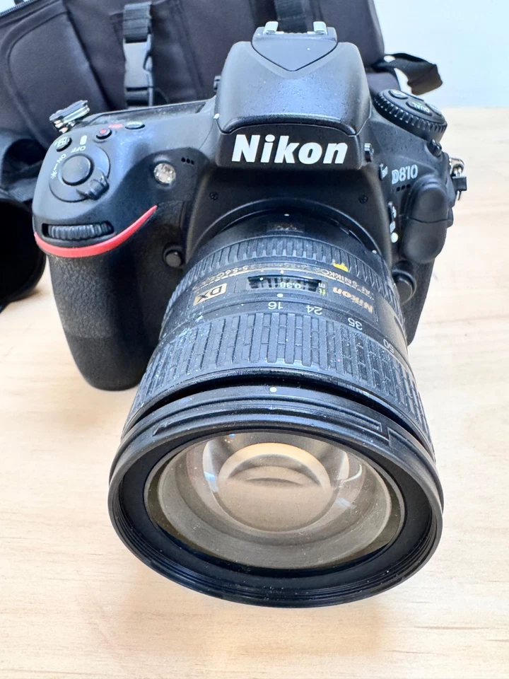 Nikon D810 36.3MP DSLR Camera - Black, plus AF-S Nikkor 16-85mm, plus AF Fisheye - Image 3 of 4