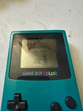 Nintendo Game Boy Color Handheld Game Console - Teal (READ DESCRIPTION)