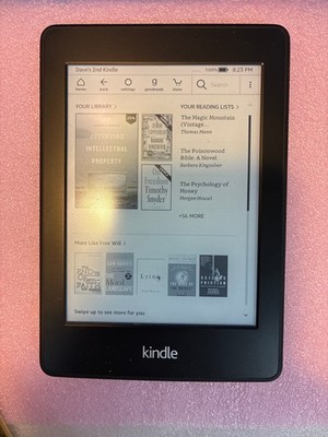 Amazon Kindle Paperwhite 2 DP75SDI 4GB 6 inch eBook Reader - Black