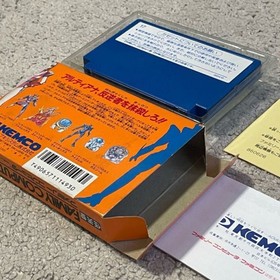 Space Hunter W/Box Manual Famicom FC NES Rare Retro Good Used Game NTSC-J Japan