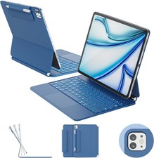 Case with Keyboard for iPad Air 13-inch M3,2025 / M2,2024 , iPad Pro 12.9 xx107