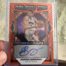 2024-25 Panini Obsidian Galaxy Ink Andrea Bargnani Auto /99