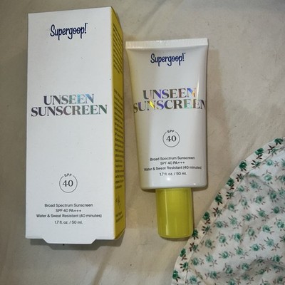SUPERGOOP! MINERAL UNSEEN SUNSCREEN SPF 40 -1.7OZ/50ML