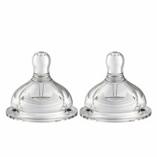 Oberni bottle nipple medium flow 3m-6m 2pk