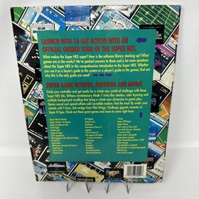 Official Super NES Player's Guide Book SNES Super Nintendo 1992