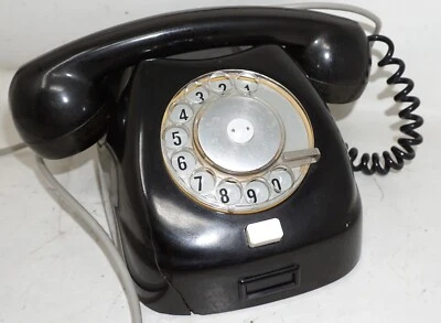 Tesla Telefon TA 11 mit Wählscheibe von 1968 DEFEKT FÜR BASTLER ! - Bild 1 von 4