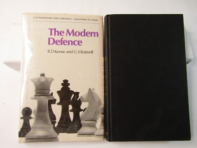 THE MODERN DEFENCE By R D Keene & G S Botterill 1976 HC/DJ Chess