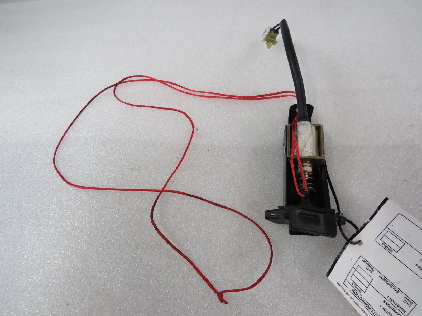 Maserati M138, Spyder, Fuel Door Popper, Used, P/N 66241700