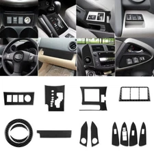 14Pcs Carbon Fiber Interior Full Set Cover Trim For Toyota RAV4 2006-2012