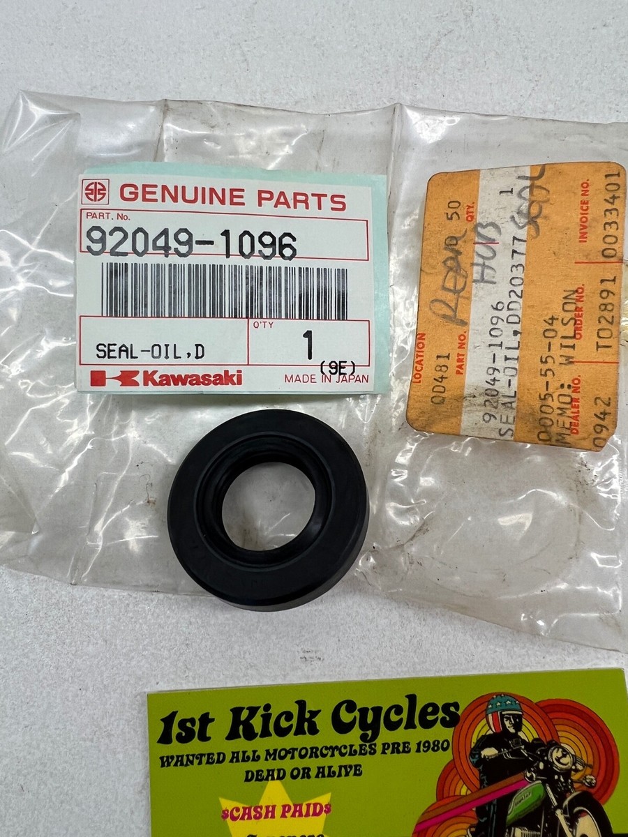NOS Kawasaki 92049-1096 Oil Seal AX KX KDX AX125 KX100 KX80 KX60