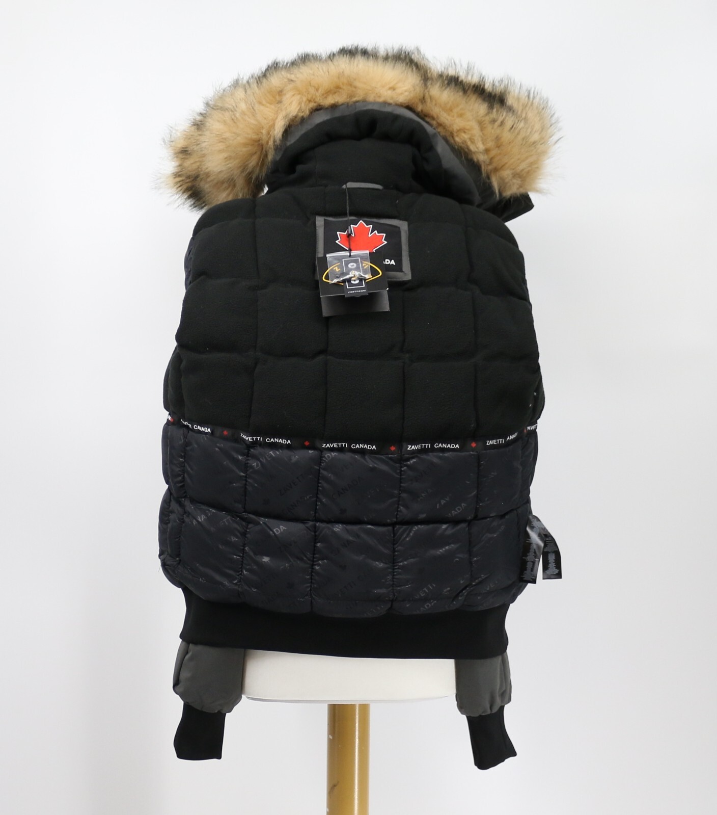 ZAVETTI CANADA GABELLIA ASPHALT WOMENS JACKET UK S GREY ZVCW091 RRP £