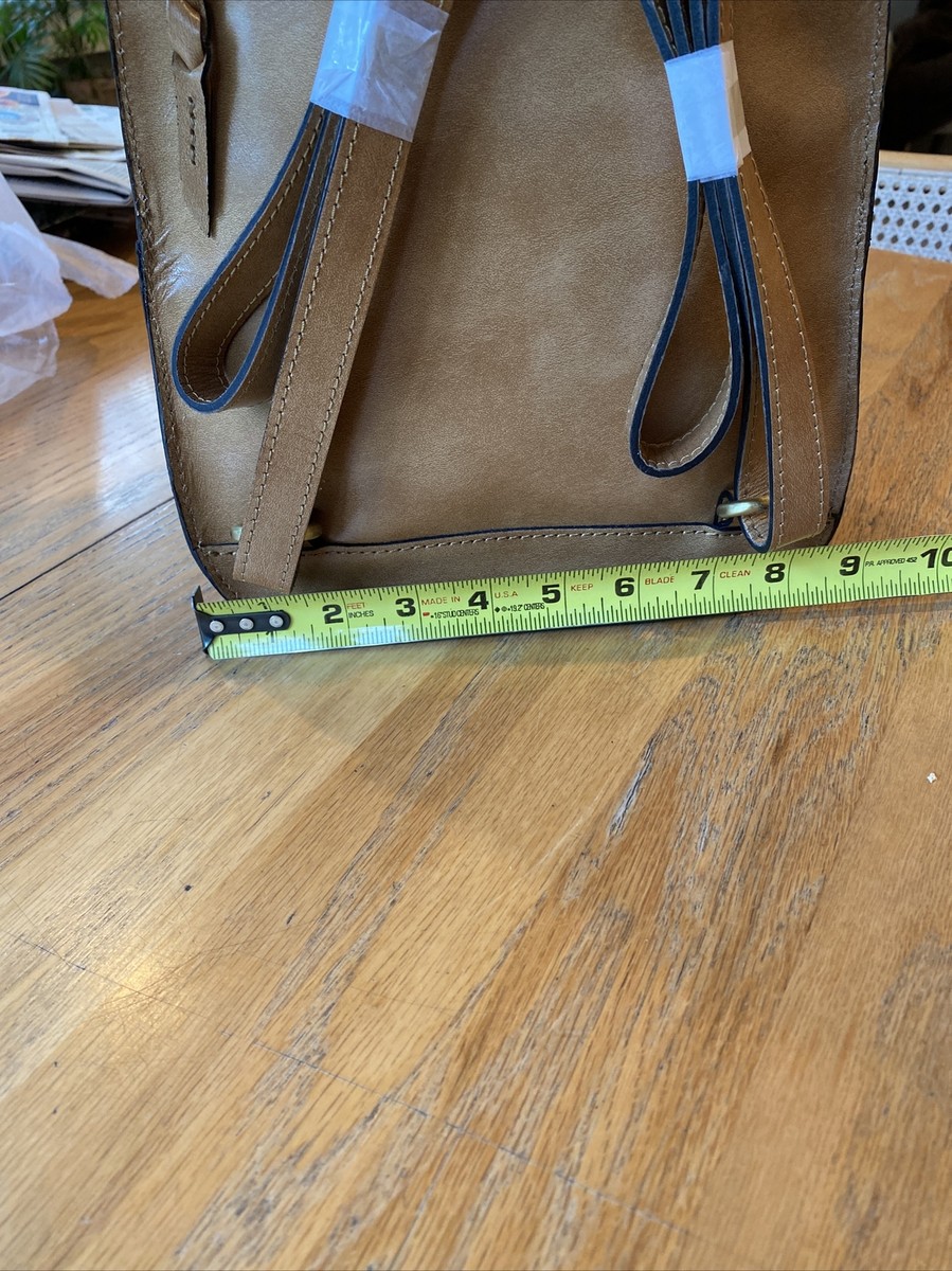 Patricia Nash Woven Collection Jacini Brown Leather Backpack  display picture 2