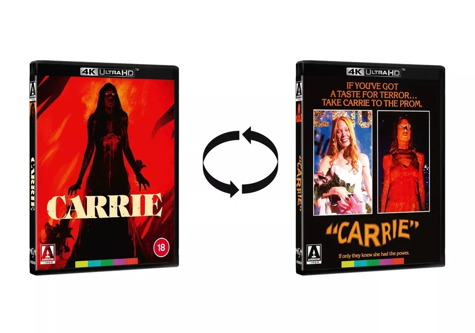 Carrie [4K UHD Blu-ray] 1976 Arrow Video UK Horror Stephen King, Brian De Palma - Image 2 of 2