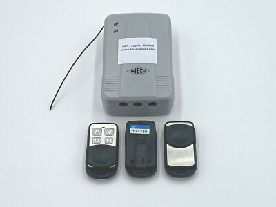 Neco Eco Mini Fernbedienung Rollläden + 3 Fernbedienungen (MK1/Euro/Eco)
