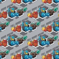 Skylanders Collection- Stone Full Bloom Cotton Fabric By The Yd 44 Wide I4 Skylanders Collection- Stone Full Bloom Cotton Fabric By The Yd 44 Wide I4