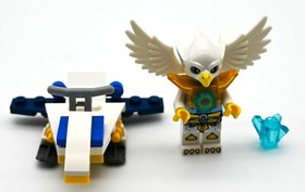 LEGO 30250 LEGENDS OF CHIMA: Ewar's Acro Fighter Complete w/Inst. and Custom Box