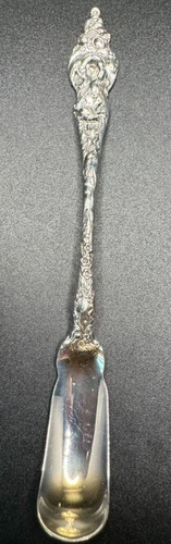 Les Six Fleurs by Reed and Barton Sterling Silver Horseradish Scoop 6"