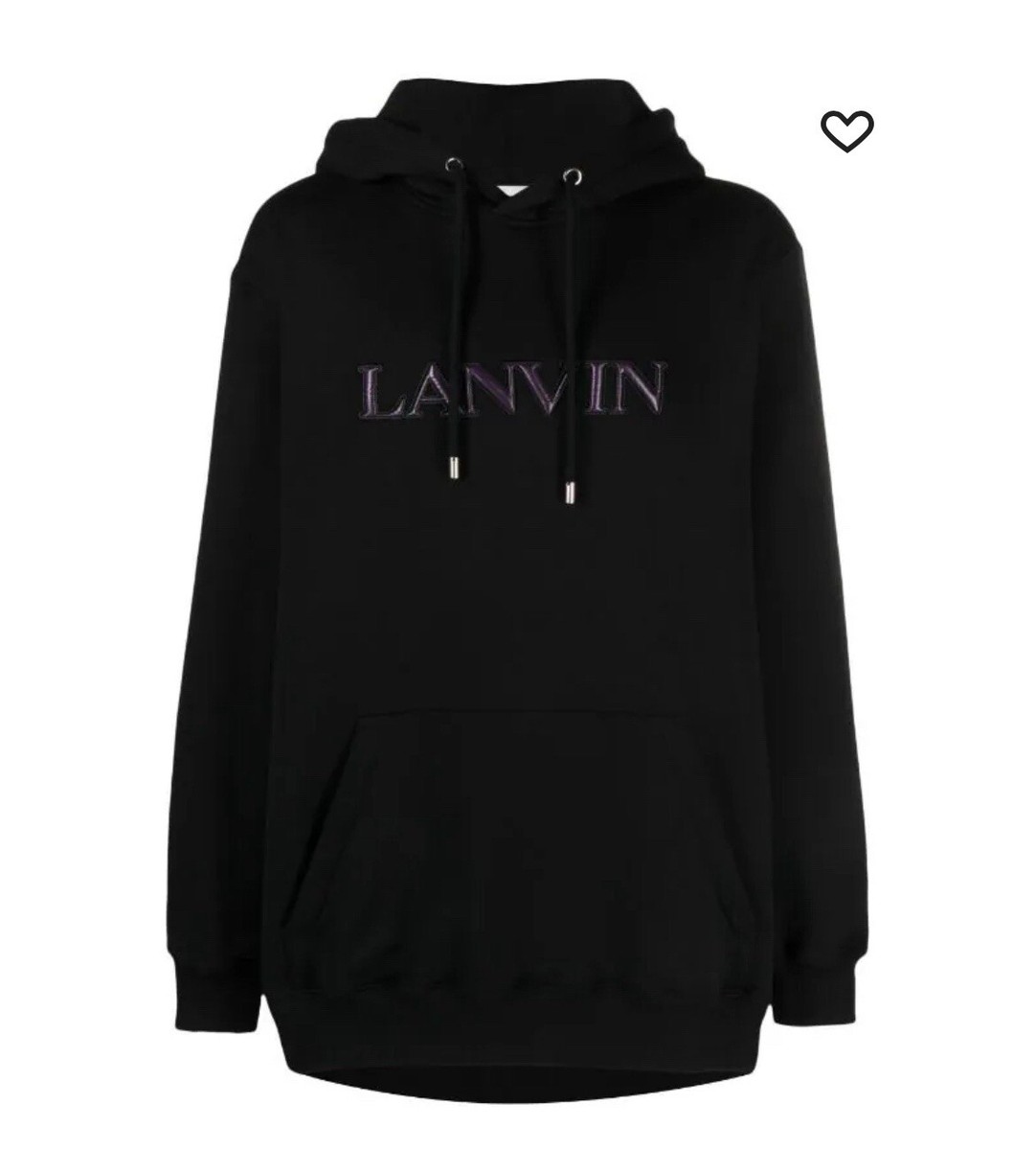 LANVIN PARIS ロゴ刺繍 パーカー フーディー LANVIN PARIS HOODIE | eBay
