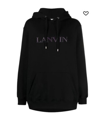 LANVIN パーカー LANVIN en Bleu パーカー 「LANVIN ESSENTIAL」HARLAY / バック