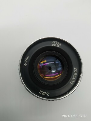 Lens Industar 26m ( I-26M) 2.8 /52mm  M39 Fed USSR 