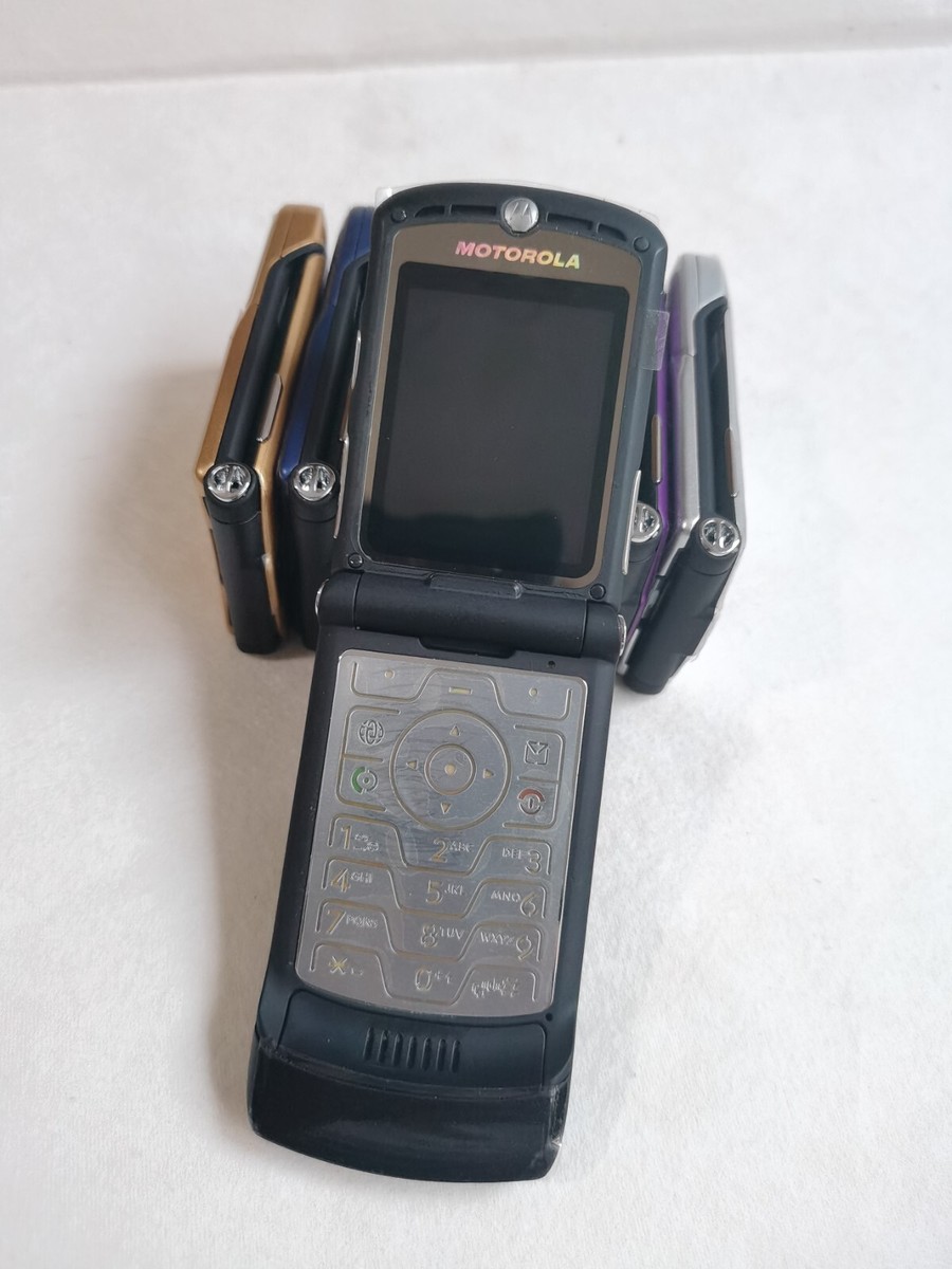レア！海外版 MOTOROLA モトローラ RAZR V3 SIMフリー 黒