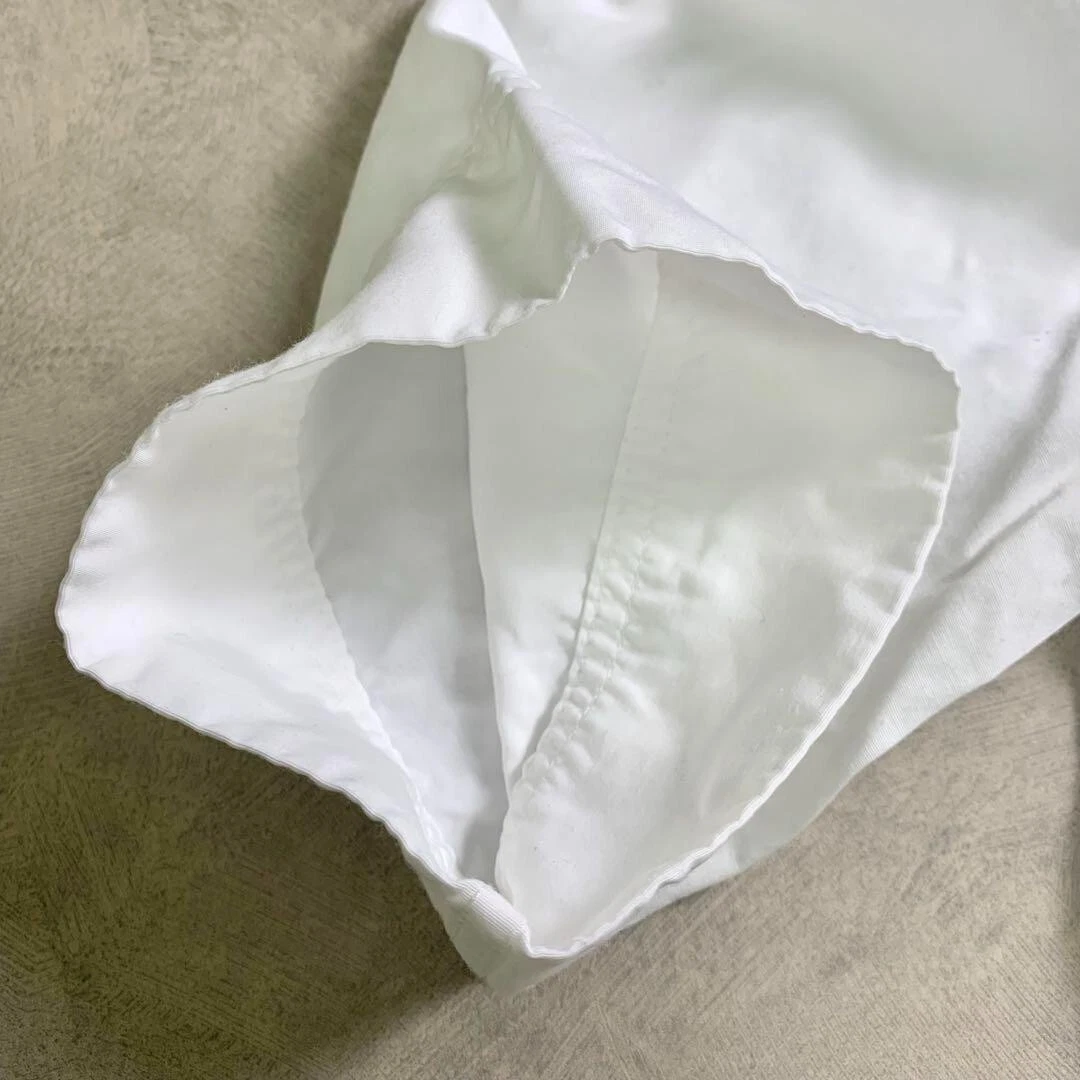 CELINE tunica blusa mezza manica 36 bianco donna