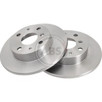 A.B.S. 2X Bremsscheibe Vorne 234 Voll FüR Daihatsu Charade IV G200 G202