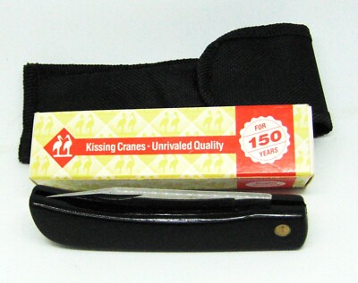 Vintage NOS Kissing Crane Rostfrei Coal Miner KC44CM New Pocket