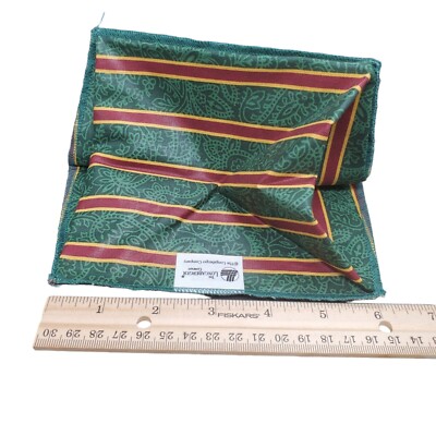 エバーグリーン　Imperial Longaberger Imperial Stripe Cranberry Basket Liner 285178 New