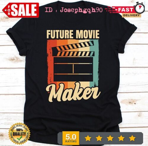 Future Movie Maker Shirt, Movie Lover, Motion Picture,Visual Arts,Cinematography - Picture 1 of 8