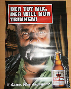 Astra Urtyp Bier Beer Werbeschild Plakat Poster Kiez St Pauli Hamburg Neu Ebay